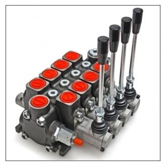 4-section hydraulic distributor